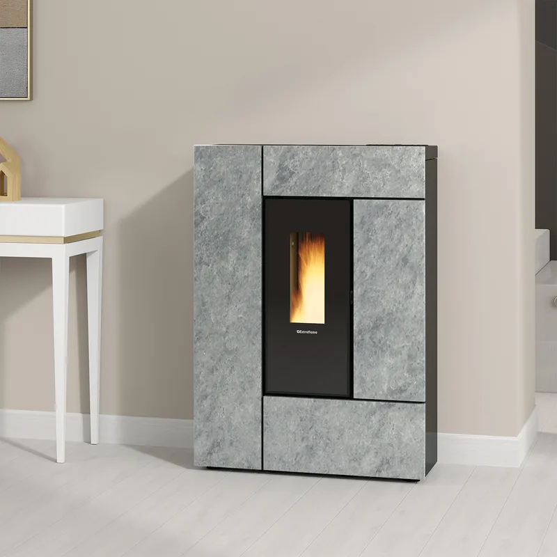 Extraflame Evolution Line Gabriella Plus poêle à granulés pierre naturelle
