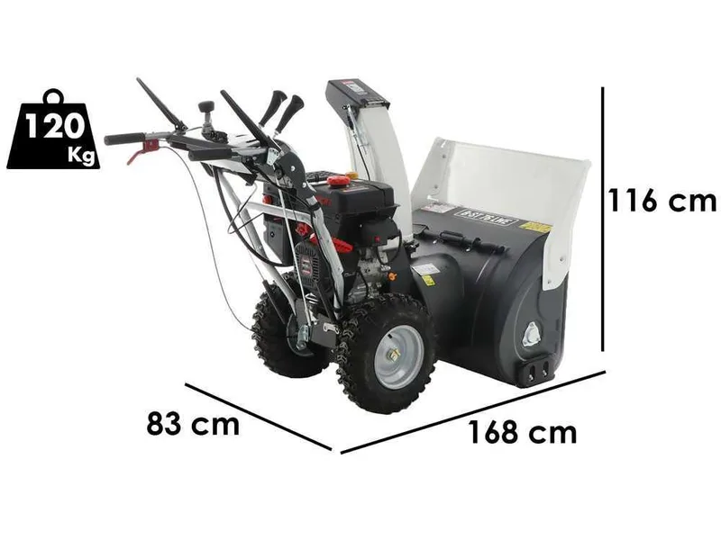 BlackStone B-ST 76 LWE - Fraise à neige thermique - Loncin 180F(D)S
