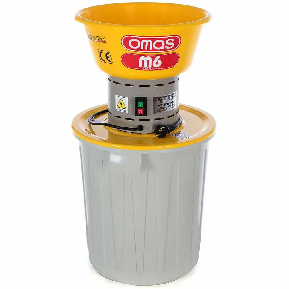 Omas - Moulin à grains électrique pour céréales - 1600 Watts