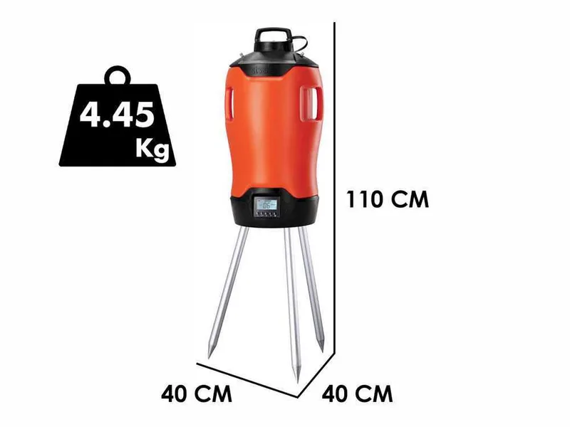 Stocker Geyser Evo 25L - Nébuliseur anti-moustiques de jardin à batterie - 21V 2,6 Ah