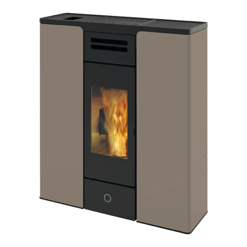 EK63 Entity 90+ Evo Poêle à granulés acier gris tourterelle