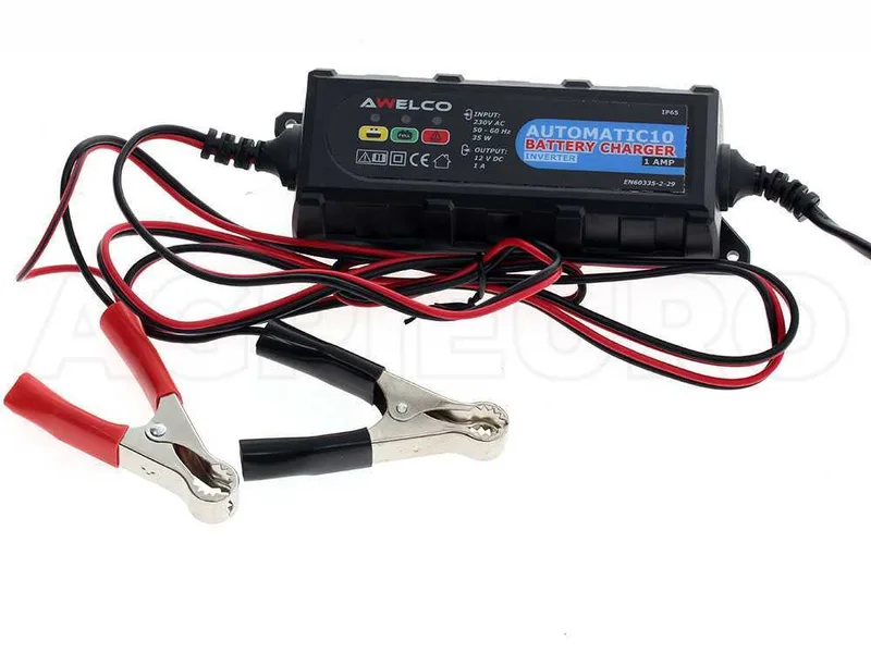 Awelco Automatic 10 - Chargeur de batterie à onduleur automatique - 12V - batteries jusqu'à 30A