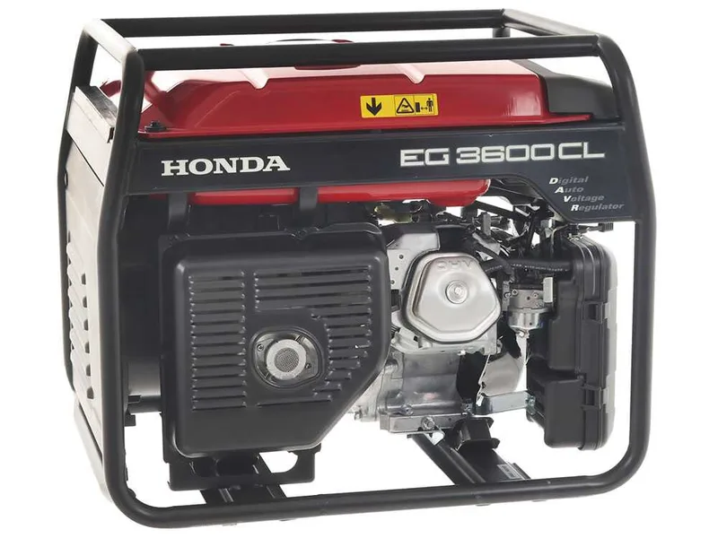 Honda EG 3600 CL - Groupe électrogène à essence avec AVR 3.6 kW - Continu 3.2 kw Monophasé