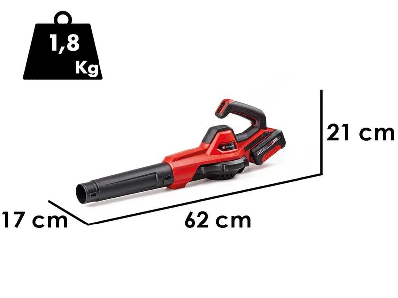 Einhell GE-CL 36/230 Li E - Souffleur à batterie - 18V/4,0Ah
