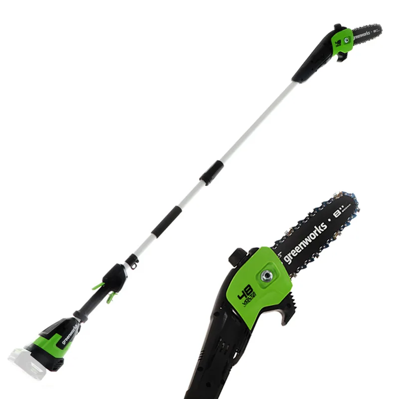Greenworks G48PS - Élagueuse sur perche à batterie 48V