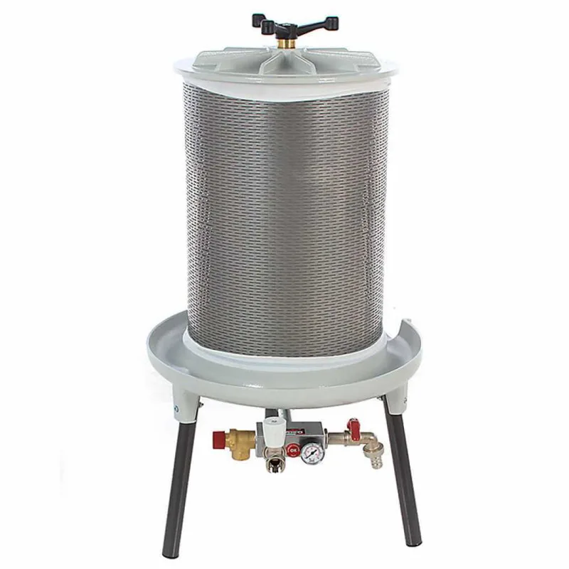 Grifo PEW40 - Pressoir hydraulique pour fruits 40 L – Cuve en acier inoxydable