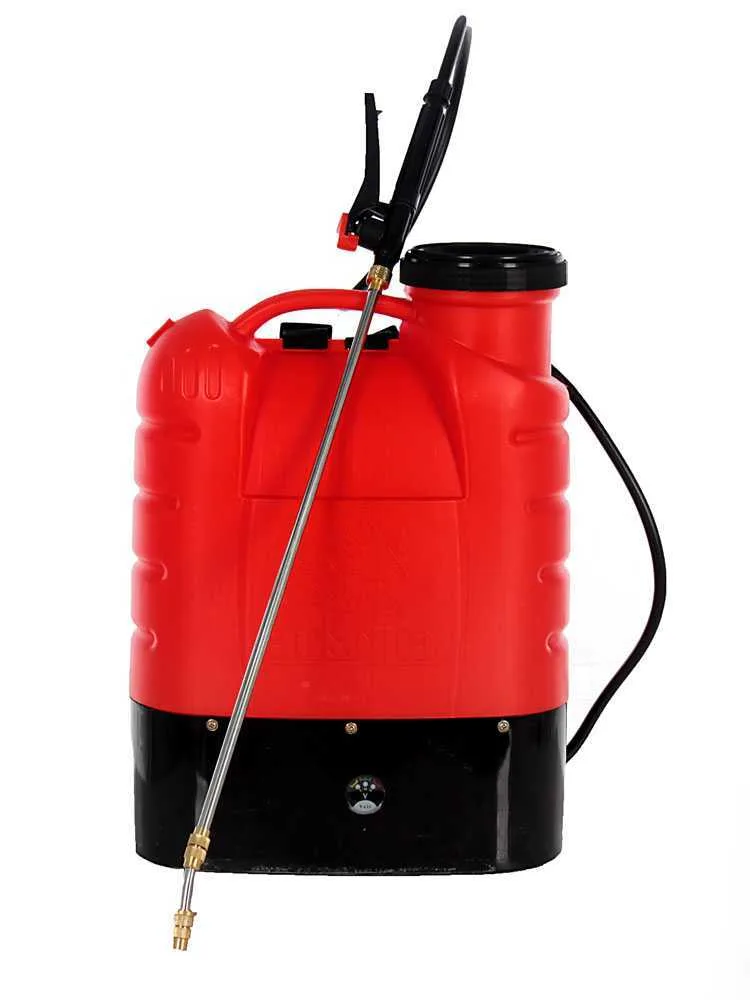 Pompe de pulvérisation dorsale à batterie Ausonia - à dos, électrique, 16 litres - max 5 bars