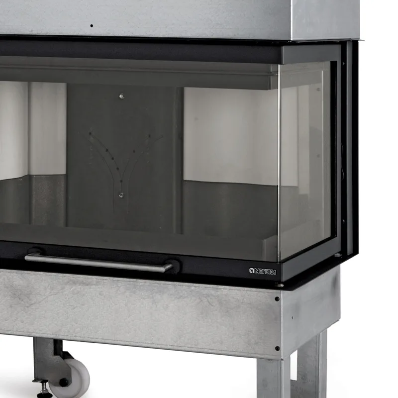 Insert de cheminée La Nordica Monoblocco 800 Angolo (Droit) DX