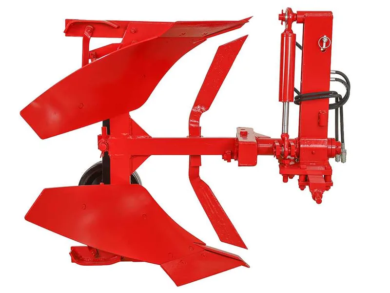 VRIS-01M - Charrue réversible à versoir avec dent de pénétration - Pour tracteurs avec attelage à trois points - Retournement hydraulique