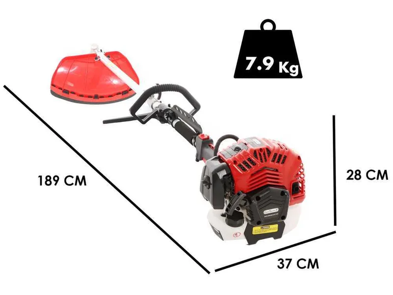 GeoTech GT-2 43 L - Débroussailleuse thermique multifonction