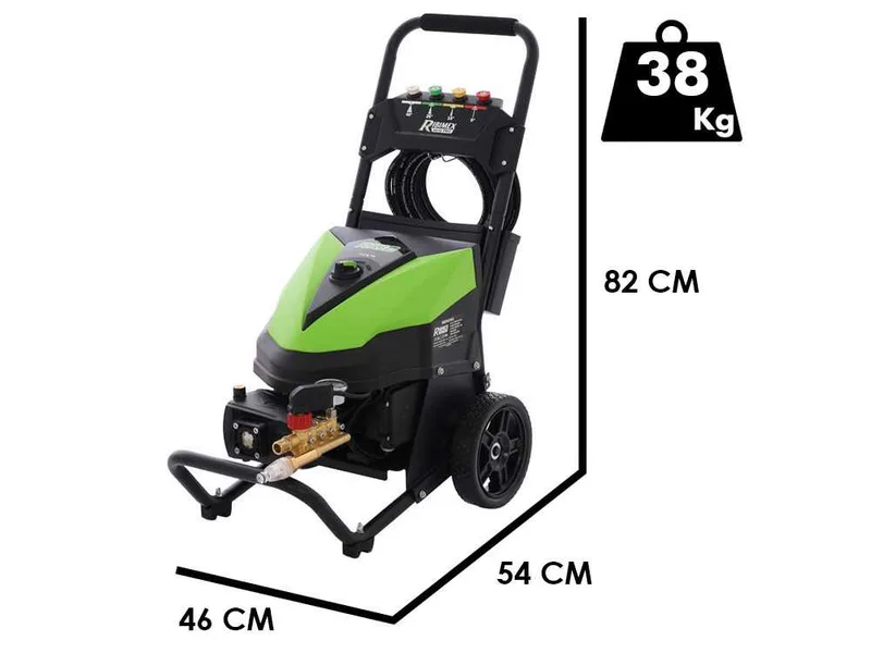 Ribimex RX12 - Nettoyeur haute pression à eau froide - 120 bar 810 l/h