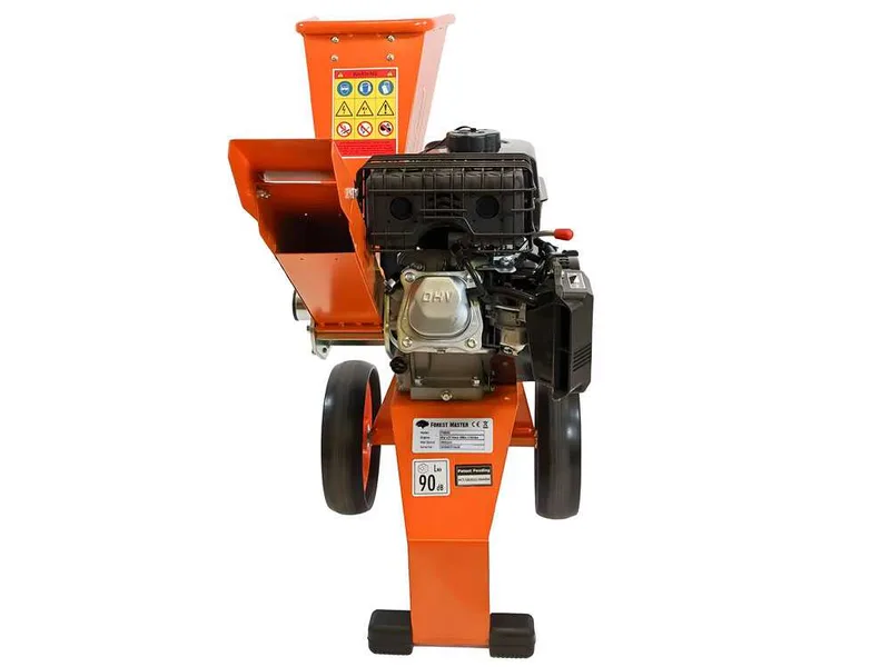 Forest Master FM6DDES - Broyeur de branches thermique - Moteur à essence LCT de 7 CV - Démarrage électrique