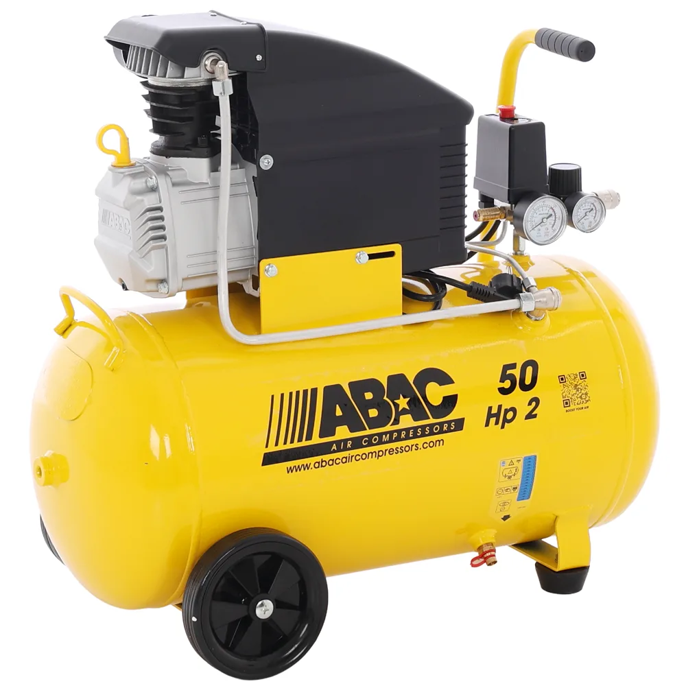 ABAC Montecarlo B20 - Compresseur d'air électrique monophasé - Moteur 2 CV - 50 L