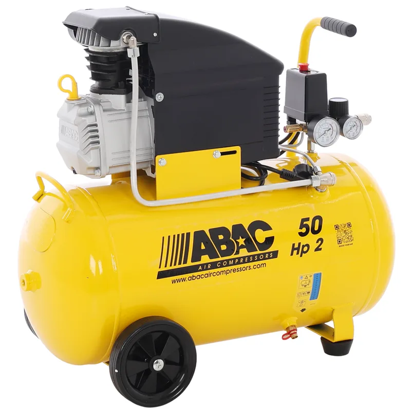 ABAC Montecarlo B20 - Compresseur d'air électrique monophasé - Moteur 2 CV - 50 L