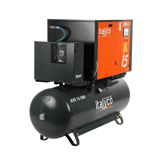 Italyco KVE 15/500 Premium - Compresseur rotatif à vis - Pression max 10 bar