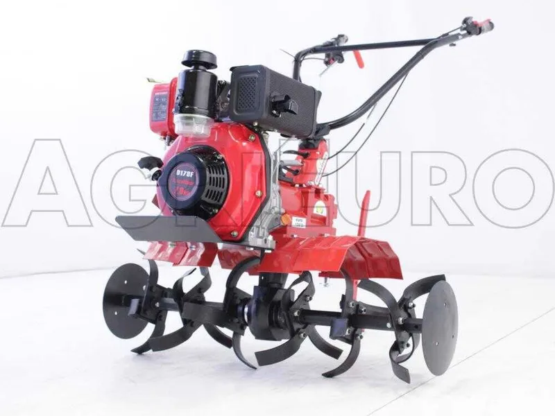 Eurosystems Euro 102 -Motobineuse diesel 7 CV - Moteur Excalibur 296 cm3