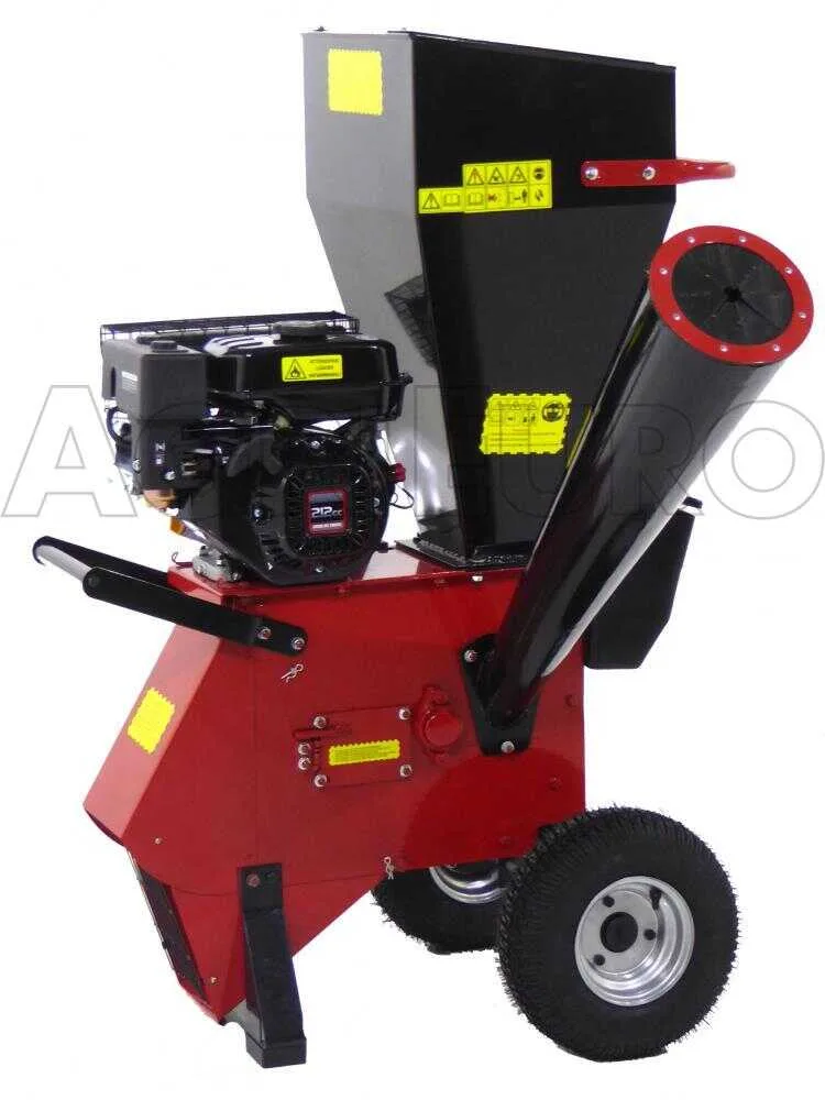 GeoTech GS70 - Broyeur de branches thermique - Moteur à essence Loncin 7 CV