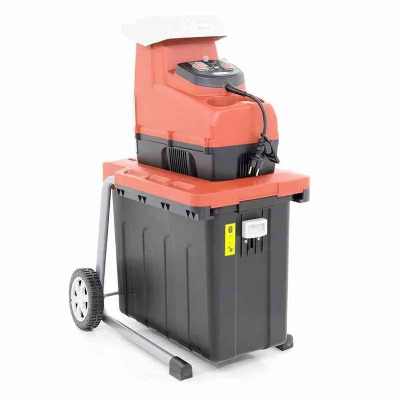 GeoTech ESB 2801 ROLLER - Broyeur électrique - Avec bac de ramassage