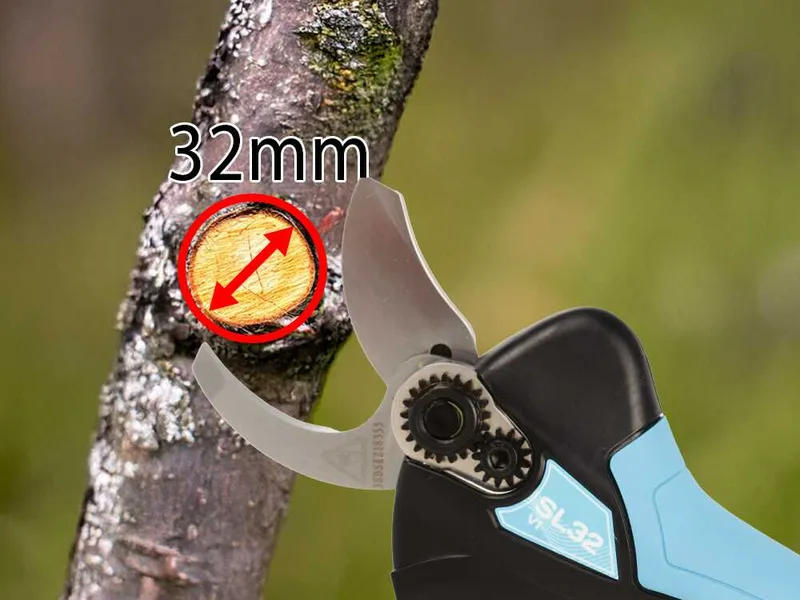 Campagnola SL32 V1 - Sécateur de taille électrique - 14,4 V 2,5 Ah - Diamètre de coupe 32 mm