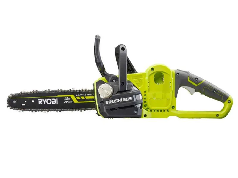 RYOBI RCS18X30-50F - Tronçonneuse à batterie 18 V 5 Ah - Guide 30 cm