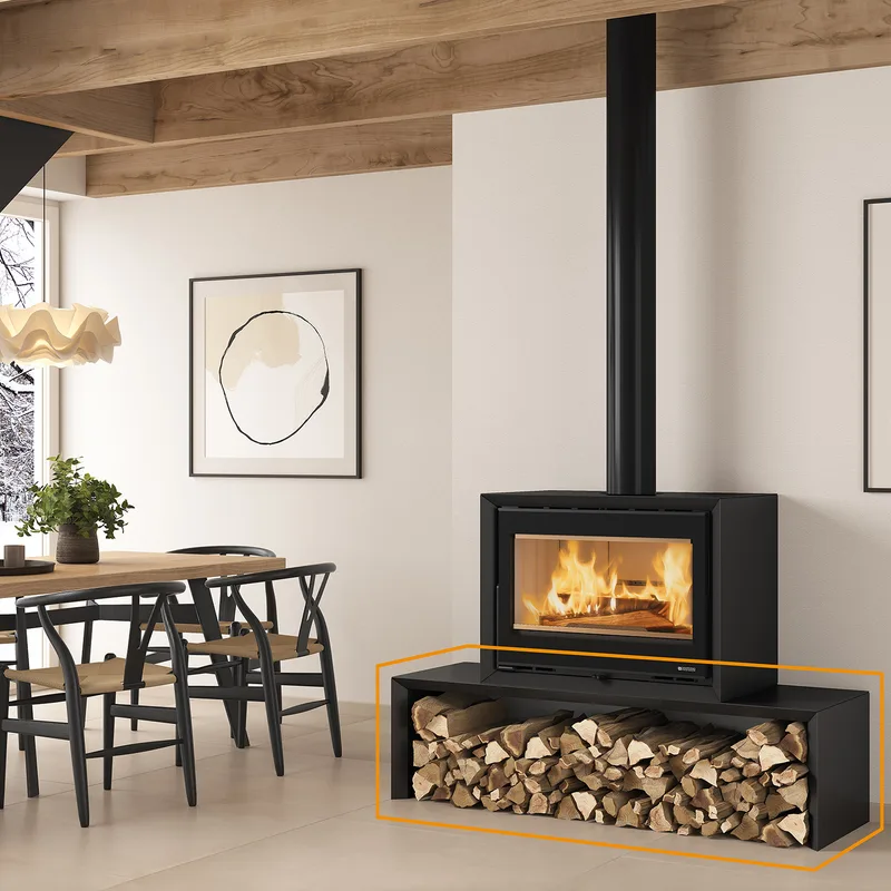 La Nordica Banc pour Dante noir mat