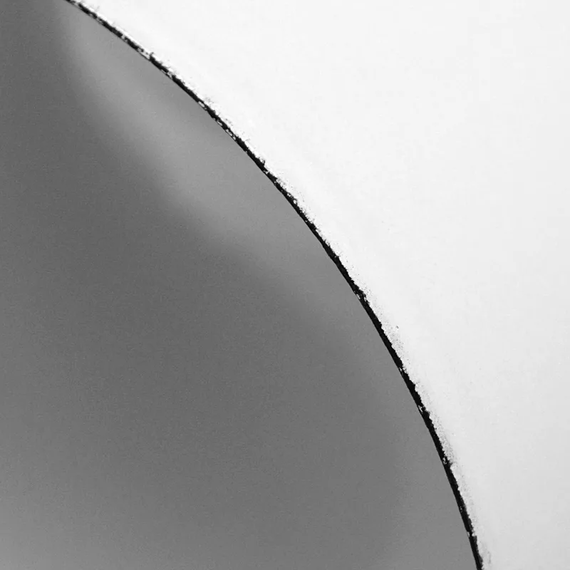 Coude de conduit de fumée / Coude de tuyau de poêle émaillé 150 mm - Coude lisse à 45° Blanc