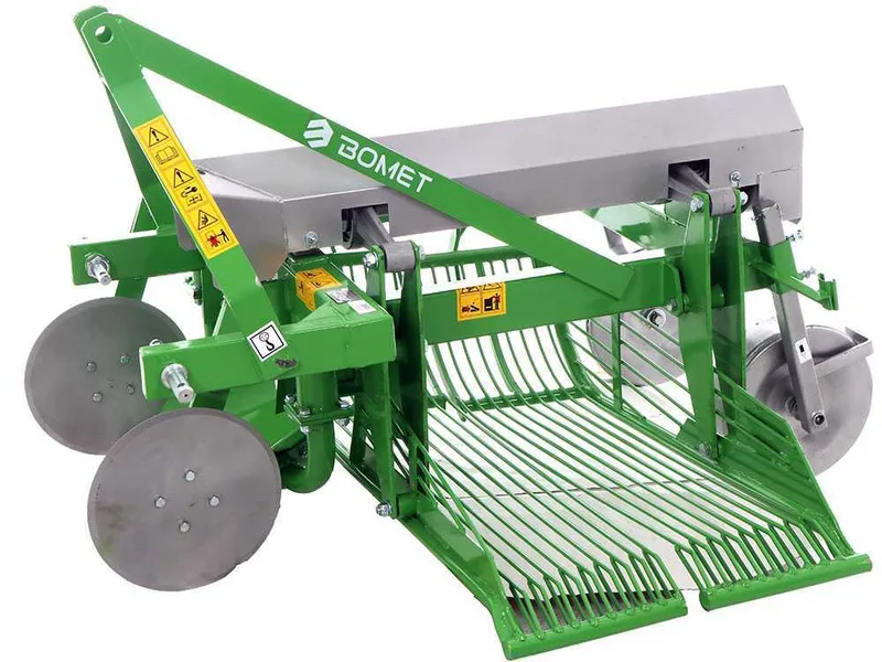 Bomet URSA - Arracheuse de pommes de terre pour tracteur avec éjection latérale - tamis oscillant - Pour tracteurs avec attelage à trois points
