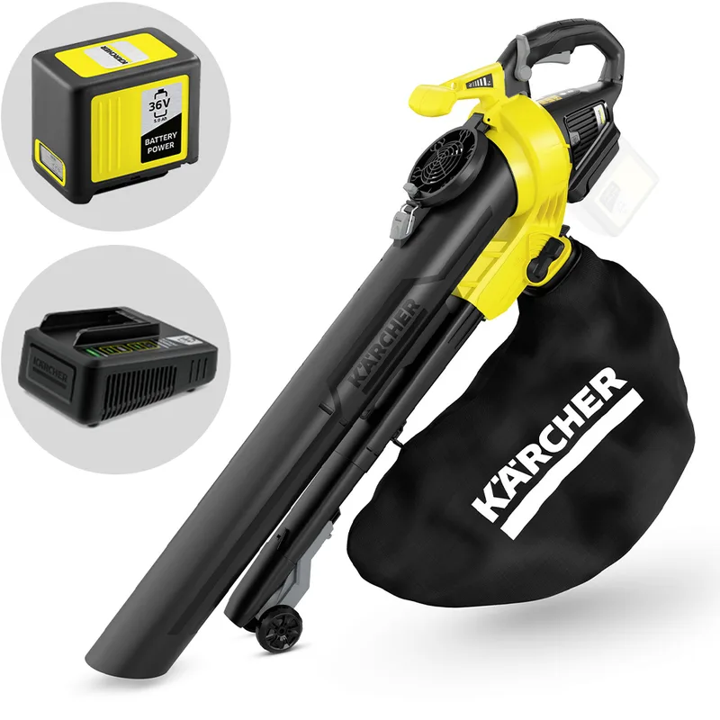 Karcher BLV 36-240 - Souffleur aspirateur pour feuilles à batterie Karcher 36V 5Ah