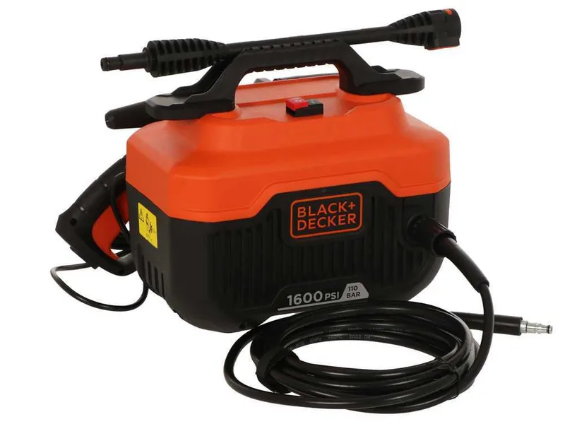 Black & Decker BEPW1300H-QS - Nettoyeur haute pression à eau froide - 110 bar - 396 l/h