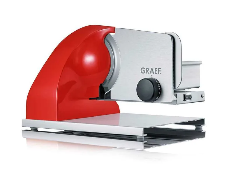 Graef SKS Line 900 Rouge - Trancheuse à pont avec lame de 190 mm