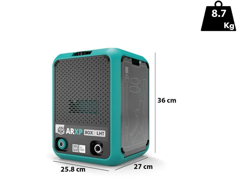 Annovi & Reverberi ARXP BOX3 150LHT - Nettoyeur haute pression à eau froide semi-professionnel -150 bar - 460 l/h