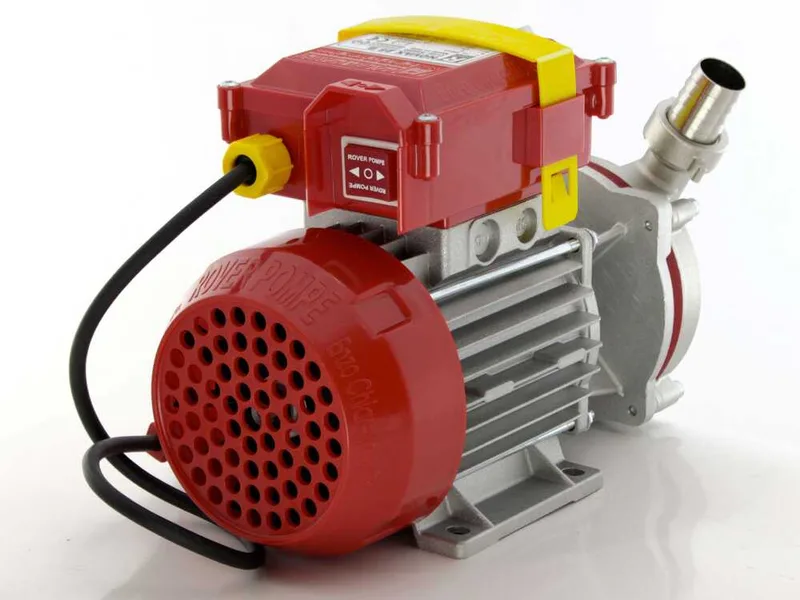 Rover Novax 25-OIL – Pompe électrique de transfert d’huile en alliage anticorrosion – Monophasée – 230 V