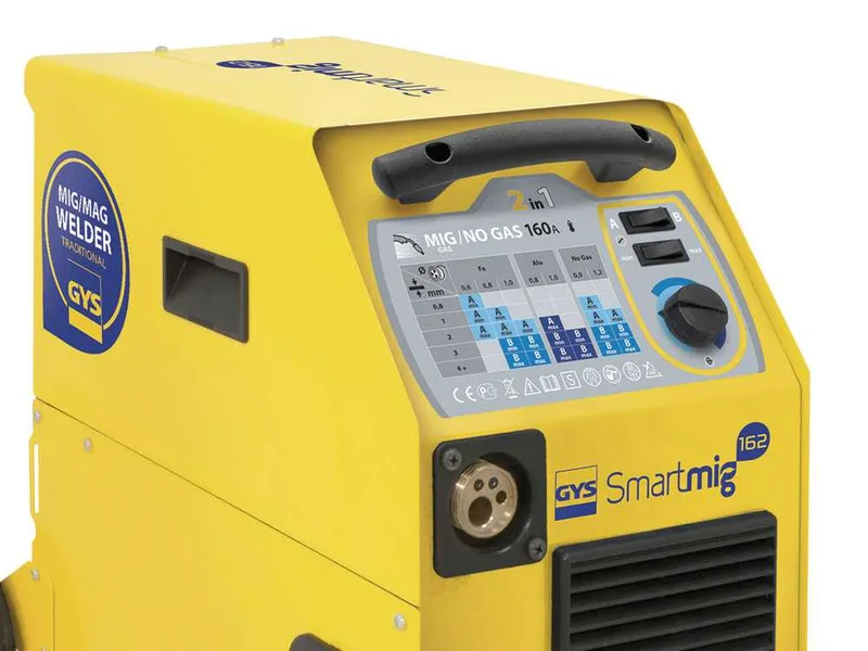 Gys smartmig 160 - Poste à souder traditionel à transformateur (mig/mag: gaz, no gaz) - à courant continu (DC)