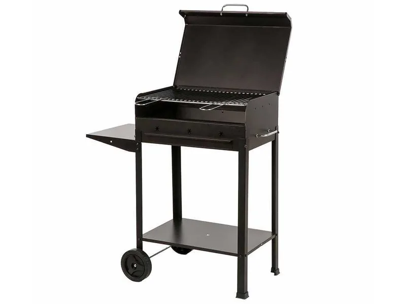 Mille Stella Small - Barbecue à charbon en fer artisanal - 47,5x37 cm