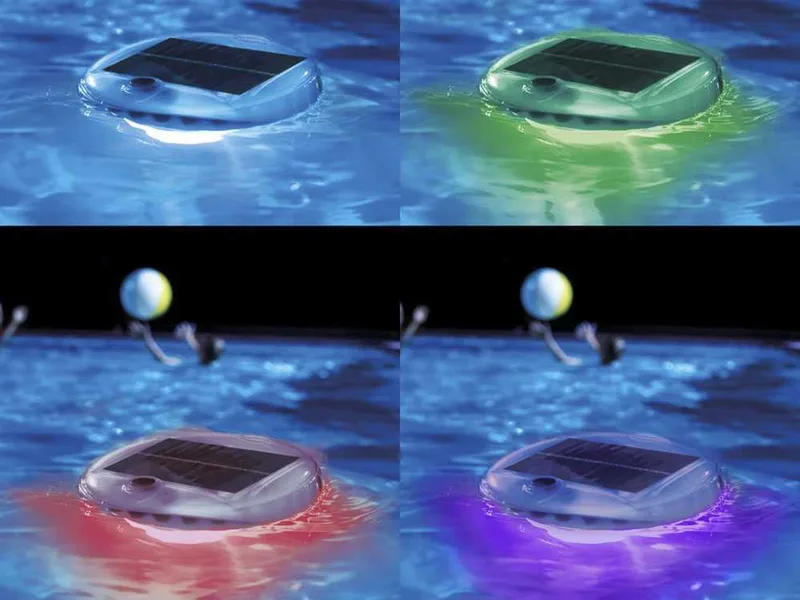 Lumière solaire flottante - Intex