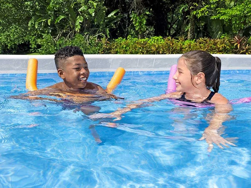 Bestway Power Steel 56671 - 488 x 244 x 122 cm - Piscine hors-sol