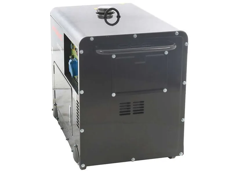 Pramac PMD5000s - Groupe électrogène 5 kW monophasé diesel insonorisé - Avec roues