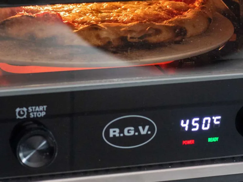 R.G.V. Vulcano - Four à pizza électrique - 2100 W