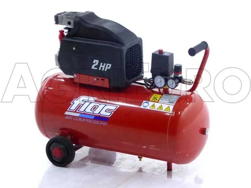 Fiac Cosmos 255 - Compresseur d'air électrique - 50 L - Moteur 2 CV