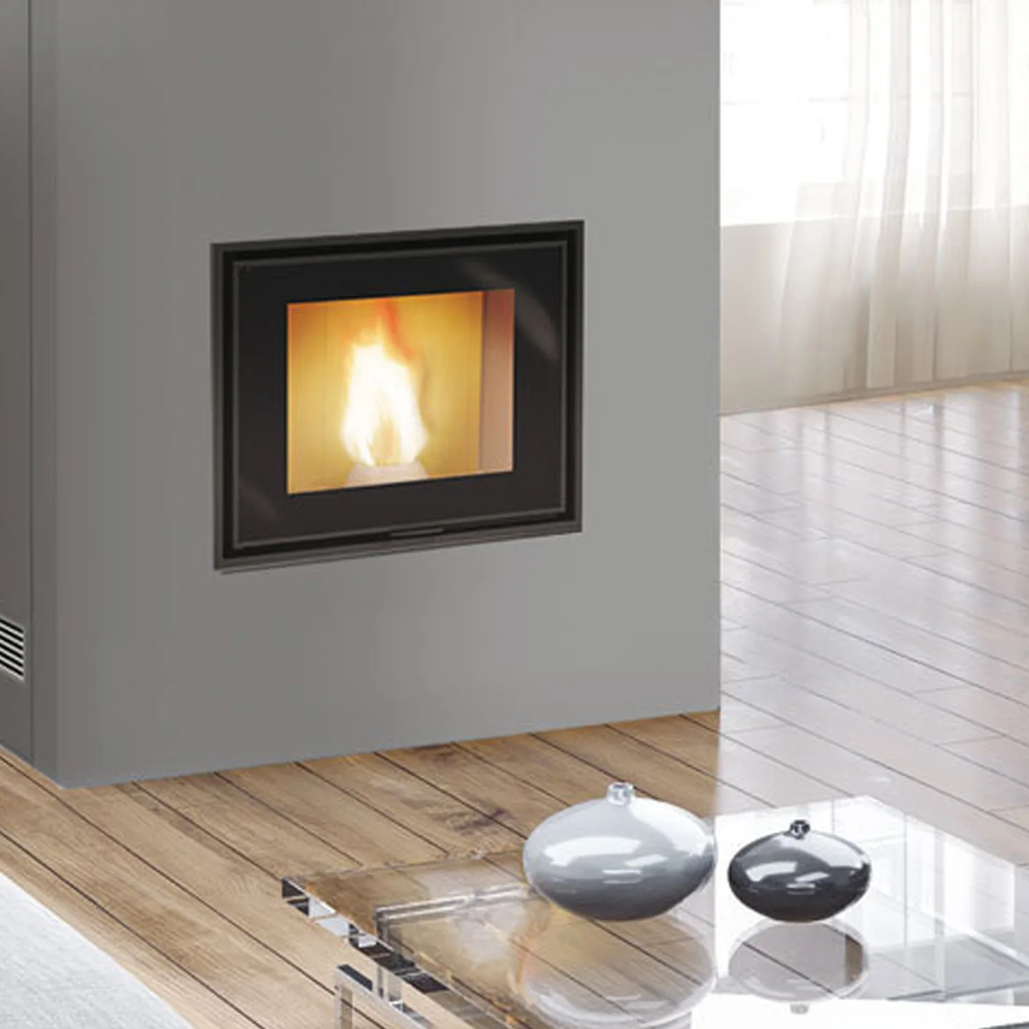 Edilkamin IDROPELLBOX H 30 insert à granulés
