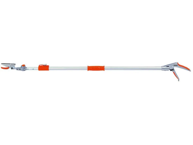 Stocker Art. 603 - Coupe-branches télescopique de 130-200 cm - perche et tête orientables