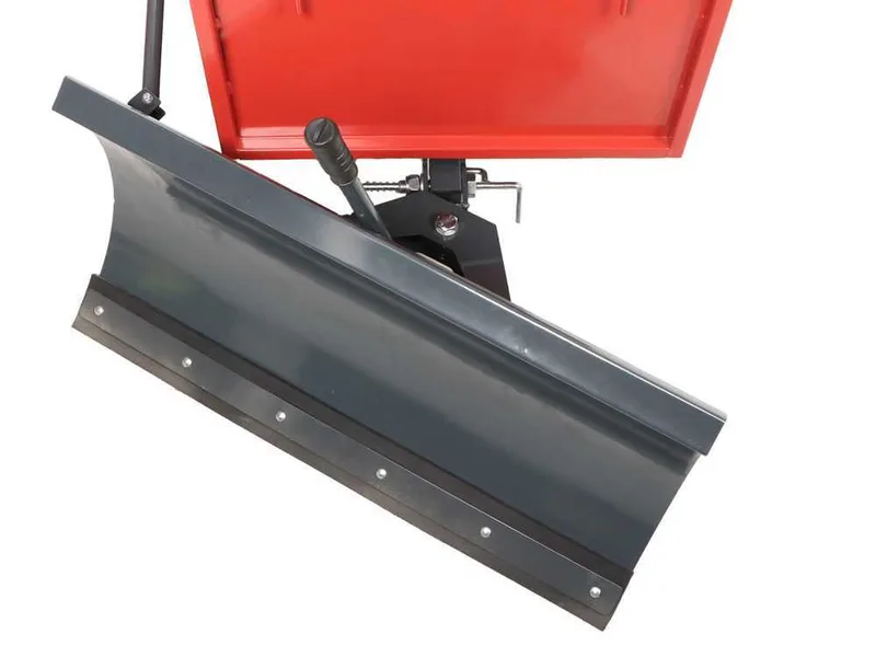 Lame chasse-neige pour brouette à moteur GeoPorter avec benne de 500 kg