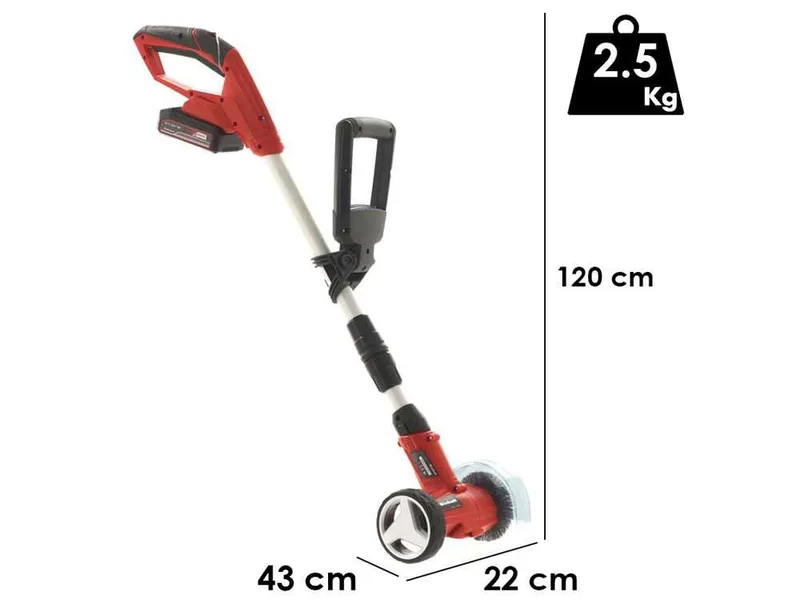 Einhell GC-CC 18 Li - Nettoyeur de joints à batterie - 18 V 2 Ah