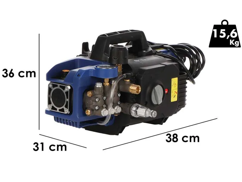 Annovi Reverberi 611 - Nettoyeur haute pression à eau froide -140 bar max - Débit 500 l/h