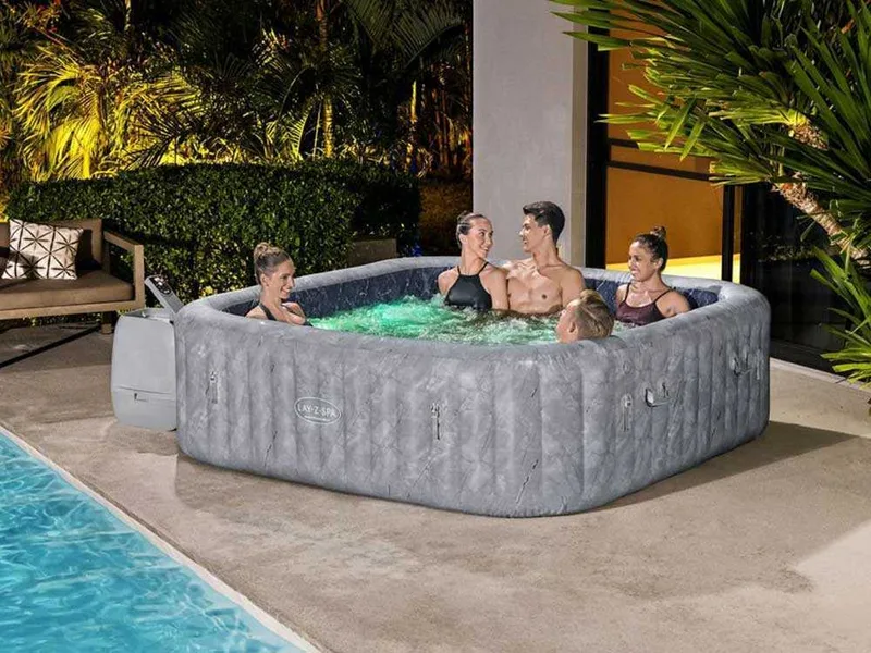 Bestway Lay-Z-Spa San Francisco HydroJet Pro 60161 - 230 x 230 x 71 cm - Spa gonflable à hydromassage