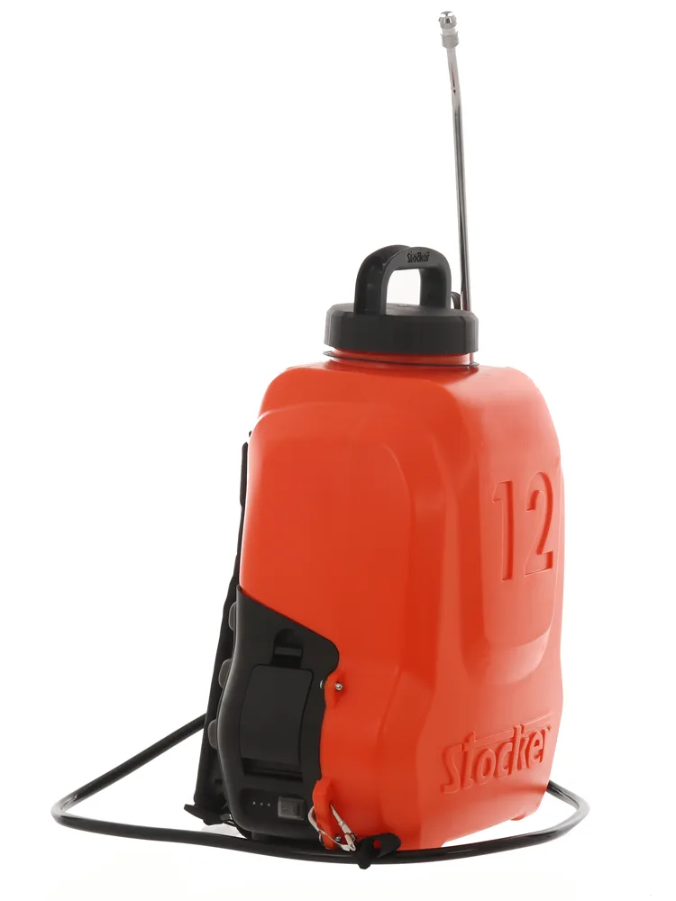 Pompe de pulvérisation à dos Stocker - batterie au lithium 12 litres