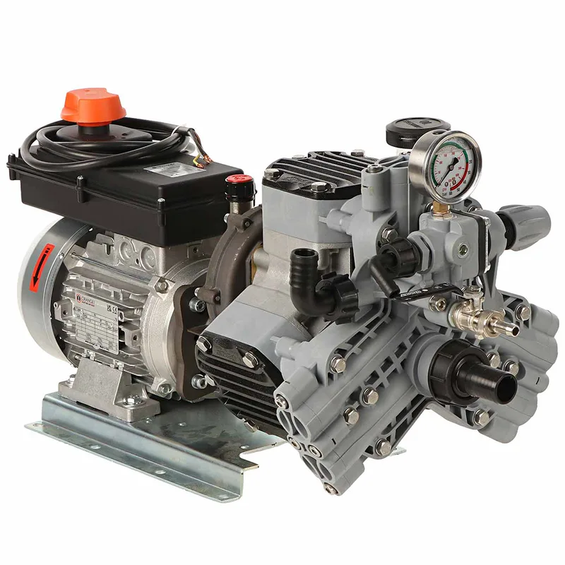 Comet MTP P40/20 TRF90 HP3 BA SCAT EL - Motopompe électrique triphasée pour pulvérisation - version pour acides et produits chimiques