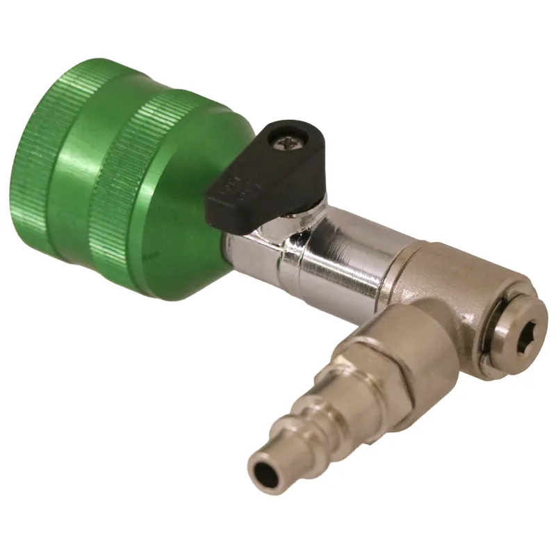 Bague de serrage avec robinet pour perches de rallonge