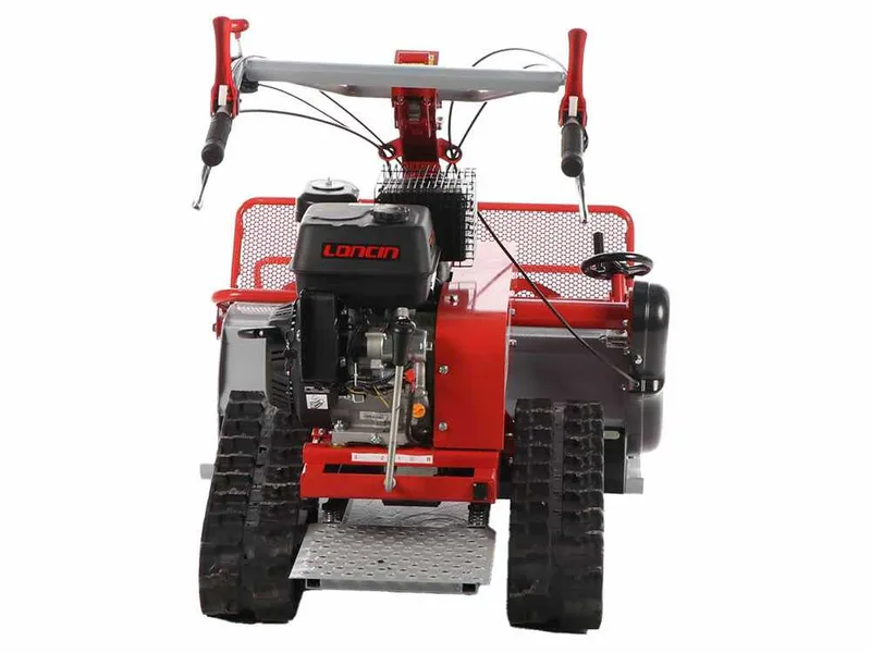 GeoTech Pro GFM 860 L-E - Tondeuse débroussailleuse à couteaux - Loncin G420FD