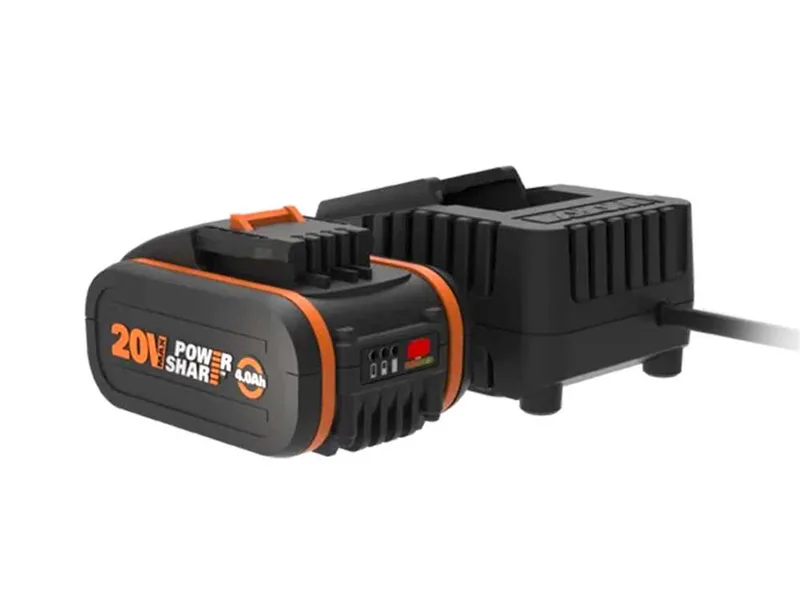 Worx WA3604 - Starter Kit batterie 20V/4Ah + Chargeur rapide